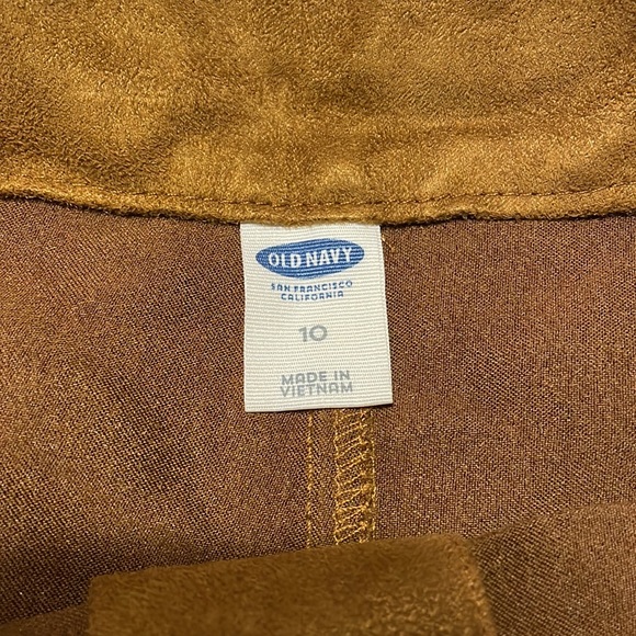 Old Navy Camel Suede Mini Skirt - Picture 2 of 2